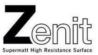 ZENIT SUPERMATT HIGH RESISTANCE SURFACE logo