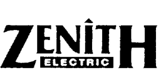 ZENITH ELECTRIC logo