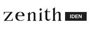 ZENITH IDEN logo