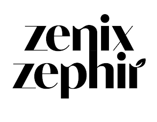 ZENIX ZEPHIR logo