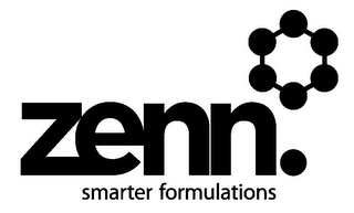 ZENN. SMARTER FORMULATIONS logo