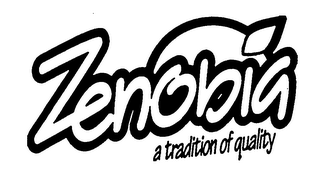 ZENOBIA A TRADITION OF QUALITY logo