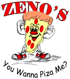 ZENO'S YOU WANNA PIZA ME? logo