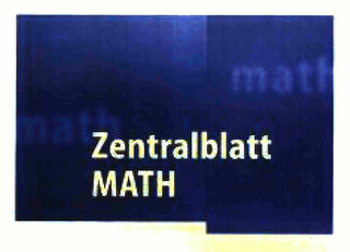 ZENTRALBLATT MATH logo