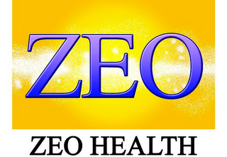 ZEO ZEO HEALTH logo