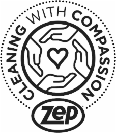 ZEP CLEANING WITH COMPASSION logo