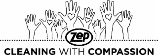ZEP CLEANING WITH COMPASSION logo