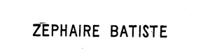ZEPHAIRE BASTISTE logo