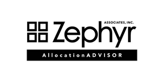 ZEPHYR ASSOCIATES, INC. ALLOCATIONADVISOR logo