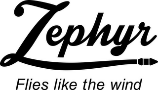 ZEPHYR FLIES LIKE THE WIND logo
