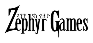 ZEPHYR GAMES logo