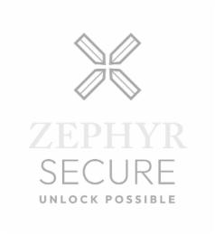 ZEPHYR SECURE UNLOCK POSSIBLE logo