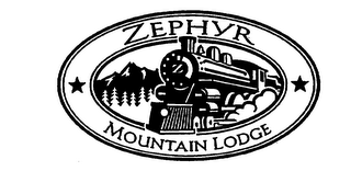 ZEPHYR Z MOUNTAIN LODGE logo