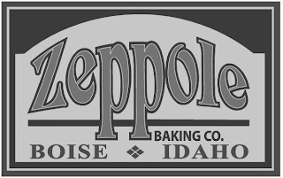 ZEPPOLE BAKING CO. BOISE IDAHO logo