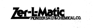 ZER-L-MATIC PIONEER SALT & CHEMICAL CO. logo