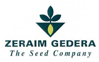 ZERAIM GEDERA THE SEED COMPANY logo