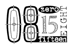 ZERO 08 15 EIGHT FIFTEEN logo