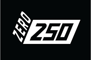 ZERO 250 logo