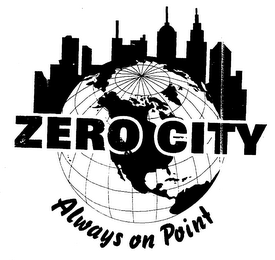 ZERO CITY ALWAYS ON POINT logo