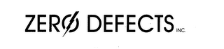 ZERO DEFECTS INC. logo