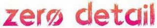 ZERO DETAIL logo