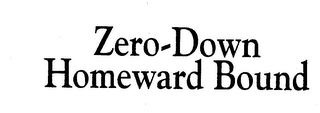 ZERO-DOWN HOMEWARD BOUND logo