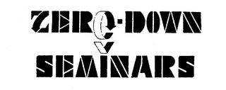 ZERO DOWN SEMINARS logo