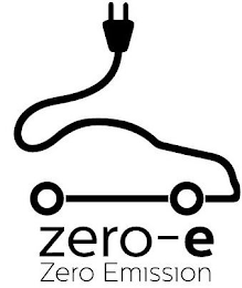 ZERO-E ZERO EMISSION logo
