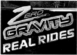 ZERO GRAVITY REAL RIDES logo