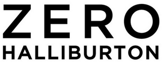 ZERO HALLIBURTON logo