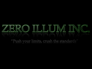 ZERO ILLUM INC. "PUSH YOUR LIMITS, CRUSH THE STANDARDS" logo