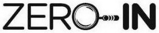 ZERO-IN logo