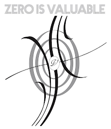 ZERO IS VALUABLE 0000 V logo