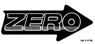 ZERO LBL 11179 logo