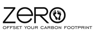 ZERO OFFSET YOUR CARBON FOOTPRINT logo