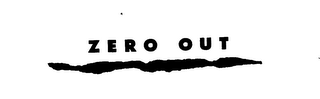 ZERO OUT logo