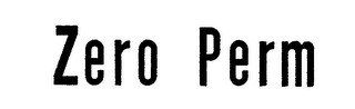 ZERO PERM logo