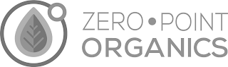 ZERO · POINT ORGANICS logo