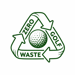 ZERO WASTE GOLF logo