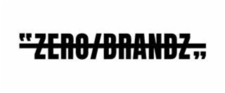 "ZERO/BRANDZ" logo