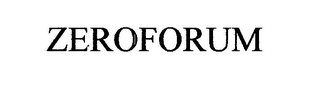 ZEROFORUM logo