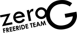 ZEROG FREERIDE TEAM logo