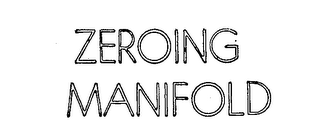 ZEROING MANIFOLD logo