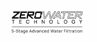 ZEROWATER TECHNOLOGY 5-STAGE ADVANCED WATER FILTRATION logo