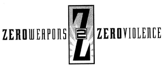 ZEROWEAPONS Z2 ZEROVIOLENCE logo