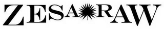 ZESA RAW logo