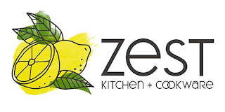 ZEST KITCHEN + COOKWARE logo