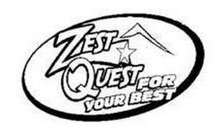 ZEST QUEST FOR YOUR BEST logo