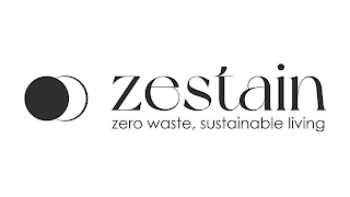 ZESTAIN ZERO WASTE, SUSTAINABLE LIVING logo