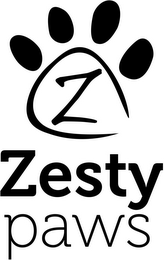 ZESTY PAWS Z logo